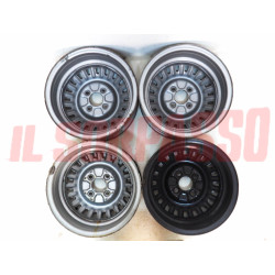 4 CERCHI RUOTA ALFA ROMEO ALFETTA + GIULIETTA ORIGINALI 5,5x13