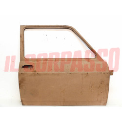 PORTA PORTIERA DESTRA CON FORI MODANATURA FIAT 128 BERLINA 2 PORTE  - RALLY