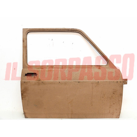 PORTA PORTIERA DESTRA CON FORI MODANATURA FIAT 128 BERLINA 2 PORTE  - RALLY