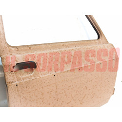 PORTA ANTERIORE DESTRA CON FORI MODANATURA FIAT 128 BERLINA 4 PORTE ORIGINALE