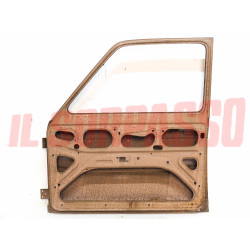 PORTA ANTERIORE DESTRA CON FORI MODANATURA FIAT 128 BERLINA 4 PORTE ORIGINALE