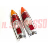 FANALI POSTERIORI DESTRO + SINISTRO FIAT 1500 L 1800 BERLINA FAMILIARE ORIGINALI