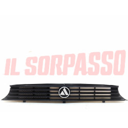 MASCHERINA GRIGLIA + STEMMA LOGO AUTOBIANCHI A112 5 6 7 SERIE + ABARTH ORIGINALE
