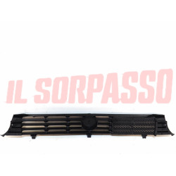 MASCHERINA GRIGLIA + STEMMA LOGO AUTOBIANCHI A112 5 6 7 SERIE + ABARTH ORIGINALE