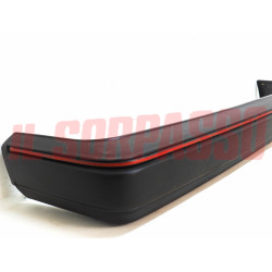 PARAURTI POSTERIORE STAFFE VOLKSWAGEN GOLF 2 SERIE MK2 GTI ORIGINALE BORDO ROSSO