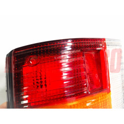 FANALI POSTERIORI DESTRO SINISTRO AUTOBIANCHI A112 3 SERIE ABARTH NERI RIGATI