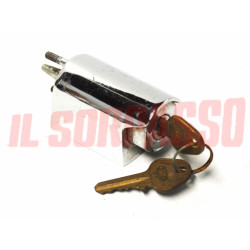 SERRATURA COFANO POSTERIORE MOTORE FIAT 850 BERLINA  SPECIAL ACCESSORIO CROMATA
