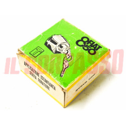 SERRATURA COFANO POSTERIORE MOTORE FIAT 850 BERLINA  SPECIAL CROMATA + SCONTRO