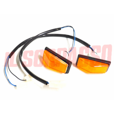FRECCE LATERALI DESTRA SINISTRA + CABLAGGI FIAT RITMO + ABARTH ORIGINALI