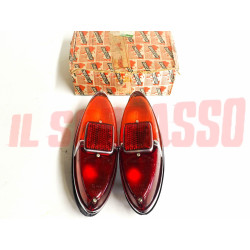 FANALI POSTERIORI FIAT 1100 103 H D 600 T 850 FAMILIARE  ORIGINALI ALTISSIMO