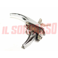 MANIGLIA PORTA CROMATA ANTERIORE SINISTRA FIAT 1100 103 E H TV ORIGINALE NOS