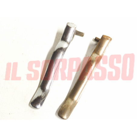 MANIGLIE PORTA DESTRA + SINISTRA FIAT TOPOLINO 500 A B C ORIGINALI