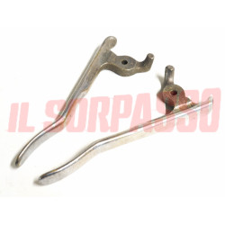 MANIGLIE PORTA DESTRA + SINISTRA FIAT 1100 A B E MUSONE ORIGINALI NOS