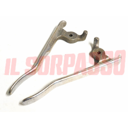 MANIGLIE PORTA DESTRA + SINISTRA FIAT 1100 A B E MUSONE ORIGINALI NOS
