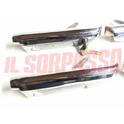 KIT MANIGLIE PORTA ANTERIORE POSTERIORI DESTRA SINISTRA FIAT 1300 1500 BERLINA