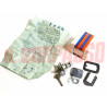 SERRATURA COFANO POSTERIORE  MOTORE CON CHIAVE FIAT NUOVA 500 N D  ACCESSORIO