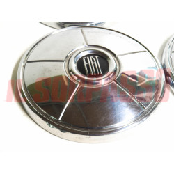 COPPE BORCHIE CERCHI RUOTA FIAT 125 SPECIAL PRIMA SERIE ORIGINALI USATE