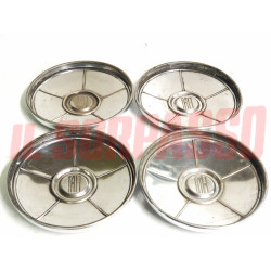 COPPE BORCHIE CERCHI RUOTA FIAT 125 SPECIAL PRIMA SERIE ORIGINALI USATE