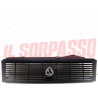 MASCHERINA GRIGLIA + STEMMA AUTOBIANCHI Y10 1 SERIE