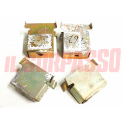 STAFFE PARAURTI ANTERIORI + POSTERIORI FIAT 126 1 SERIE ORIGINALI