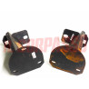 STAFFE PARAURTI ANTERIORE DESTRA + SINISTRA FIAT 131 1 SERIE + ABARTH ORIGINALI