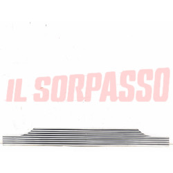 MASCHERINA GRIGLIA CALANDRA IN ALLUMINIO SIMCA 1000 MK1 ORIGINALE