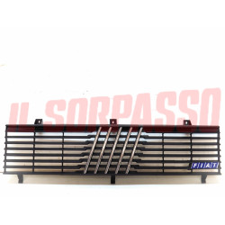 MASCHERINA GRIGLIA CALNADRA + STEMMA FIAT ARGENTA MK2 ORIGINALE