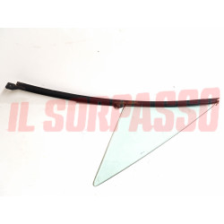 VETRO DEFLETTORE VERDE PORTA SINISTRA + MONTANTE ALFA ROMEO ALFA SUD SPRINT
