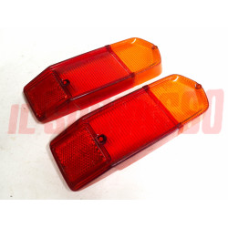 PLASTICHE FANALI POSTERIORI FIAT 124 FAMILIARE ORIGINALI STARS