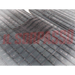 SOPRA TAPPETI GRIGI E NERI AUTOBIANCHI A112 + ABARTH ORIGINALI FILGOMMA