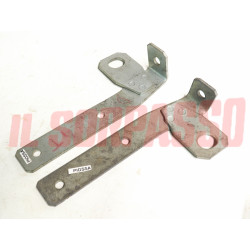 STAFFE PARAURTI ANTERIORE DESTRA + SINISTRA FIAT 124 BERLINA ORIGINALI