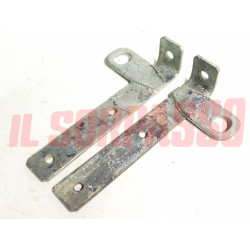 STAFFE PARAURTI POSTERIORE DESTRA + SINISTRA FIAT 124 BERLINA ORIGINALI