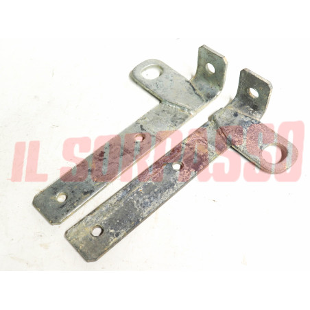 STAFFE PARAURTI POSTERIORE DESTRA + SINISTRA FIAT 124 BERLINA ORIGINALI