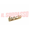 SCRITTA " LANCIA " DORATA VANO RADIO LANCIA FLAMINIA TOURING ORIGINALE NOS