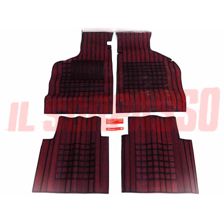 TAPPETI ROSSI E NERI ALFA ROMEO ALFA 33 ORIGINALI FILGOMMA