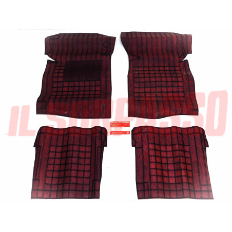 SOPRA TAPPETI MARRONI NERI VOLKSWAGEN GOLF MK1 - GTI ORIGINALI FILGOMMA