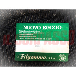 TAPPETO GOMMA ANTERIORE DESTRO NERO BEIGE LANCIA THEMA + FERRARI 8.32 FILGOMMA