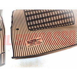 TAPPETI GOMMA BEIGE E NERI LANCIA BETA COUPE HPE ORIGINALI VALENTINI