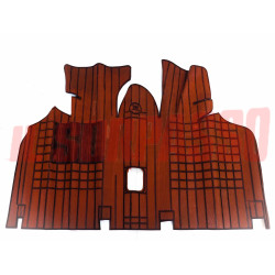 TAPPETI MARRONI E NERI ANTERIORI FIAT 127 FIORINO - PICK UP ORIGINALI BIZANTINO