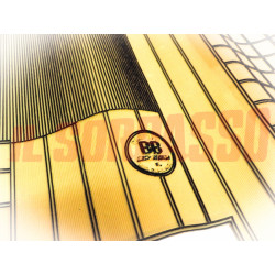 SOPRA TAPPETI BEIGE NERI CITROEN DYANE ORIGINALE BIZANTINO