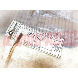 SOPRA TAPPETI BEIGE E NERI FIAT 131 + ABARTH ORIGINALI VALENTINI