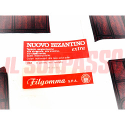 SOPRA TAPPETI ROSSI NERI VOLKSWAGEN JETTA ORIGINALI FILGOMMA