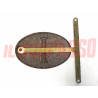 FREGIO EMBLEMA STEMMA ITALIA ACCESSORI + STAFFA FIAT TOPOLINO BALILLA 1100 A B E