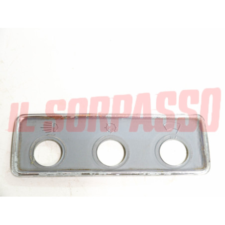 MOSTRINA INTERRUTTORI CRUSCOTTO FIAT 850 BERLINA - SUPER ORIGINALE