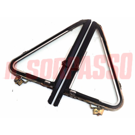 DEFLETTORE DESTRO + SINISTRO TELAI VETRI GUARNIZIONI FIAT 238 FURGONE ORIGINALI