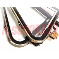 DEFLETTORE DESTRO + SINISTRO TELAI VETRI GUARNIZIONI FIAT 238 FURGONE ORIGINALI