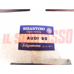 SOPRA TAPPETI ROSSI E NERI AUDI 80 ORIGINALI FILGOMMA