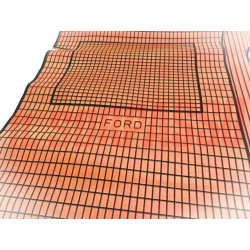 SOPRA TAPPETI ROSSI E NERI FORD ESCORT L / 1981 ORIGINALI EVEREST