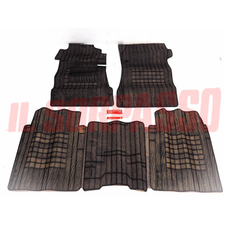 SOPRA TAPPETI BEIGE E NERI MERCEDES 220 250 280 ORIGINALI FILGOMMA