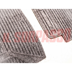 SOPRA TAPPETI IN GOMMA INTERNI GRIGI FIAT 127 BERLINA SPECIAL SPORT C CL